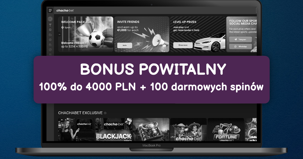 ChachaBet Casino welcome bonus