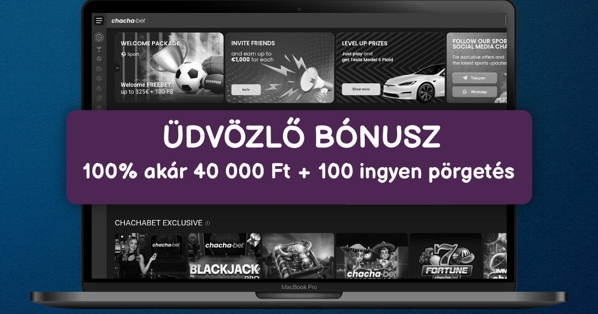 ChachaBet Casino welcome bonus